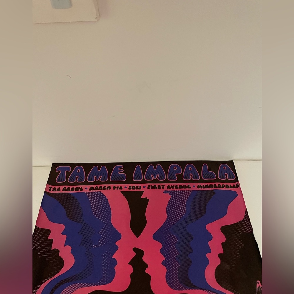 2013 Tame Impala poster